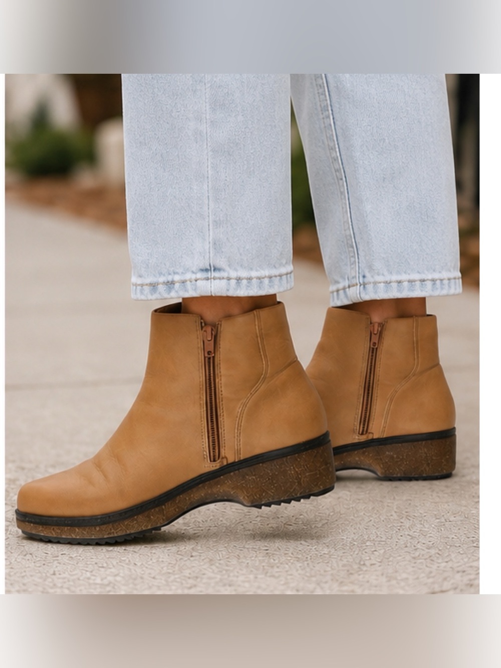 Brioso Harvey leather comfort clog boots 9.5 Read description